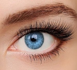 kontaktlinsen blau